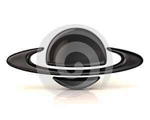 Black planet icon