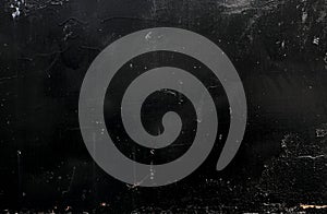 Black plaster wall texture