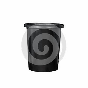 Black Plastic 5 Gallons Waste Bin Garbage disposal