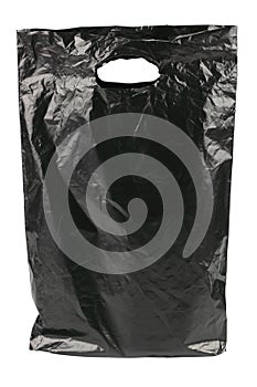 Black plastic bag