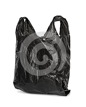 Black plastic bag