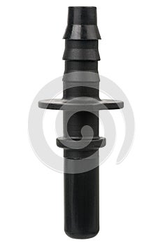 Black plastic car fuel hose quick male connector