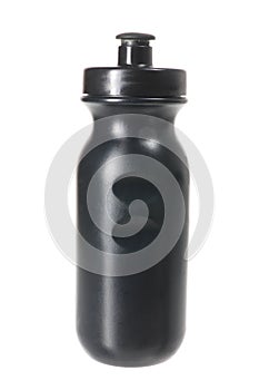 Black Plastic Flask