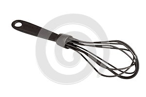 Black Plastic Kitchen Wire Whisk Eggs Beater.