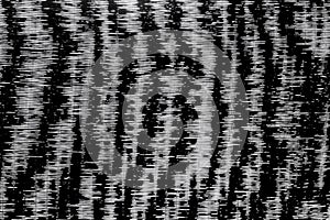 Black plastic mesh reduces sunlight