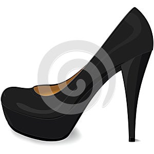 Black platform pump