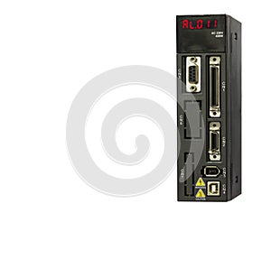 the black PLC Controller for industrial machine