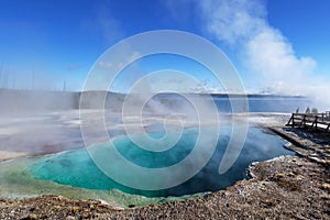 West Thumb Geyser Basin photo