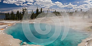 Black Pool at West Thumb Geyser Basin