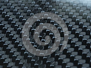 Prepreg carbon fiber background pattern