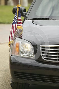 Black Presidential Limo