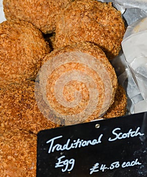 Black pudding Scotch egg