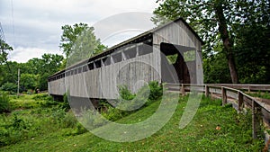 Black (Pugh\'s Mill) Covered Bridge in Butler County, Ohio photo