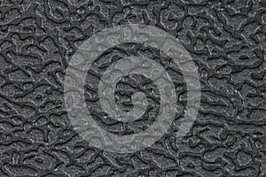 Black PVC plastic texture