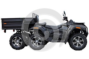 Black Quad bike