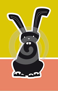 Black rabbit