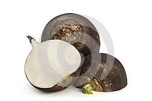 Black radish vegetable root