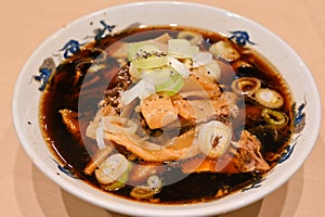 Black ramen, Toyama, Japan