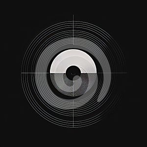 Minimal Circular Design For Classical Record