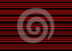 Black and red random horizontal stripes background for use as wallpaper