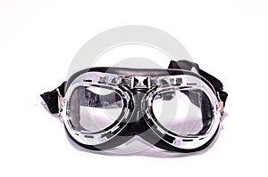 Black Retro Vintage Leathern Goggles