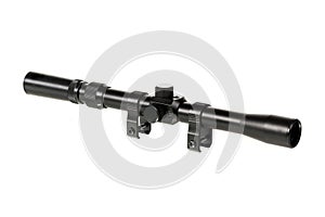 The black riflescope