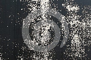 Black Riveted Sheet Metal Background