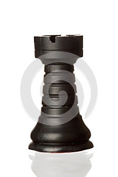 Black rook chess photo