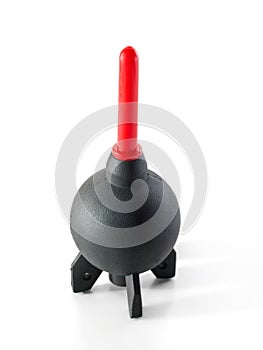 Black rubber bulb
