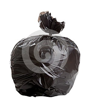 Black Rubbish Bag