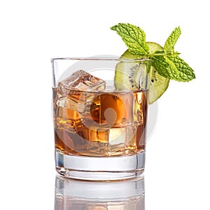 Black russian cocktail