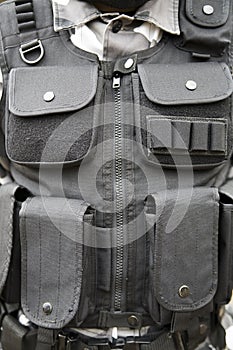 Black S.W.A.T vest