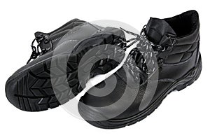 Black Safety Boots - Pair