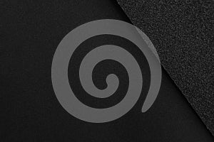 Black sandpaper texture