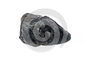 Black sapphire on white background