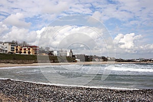 Black Sea beach at Eforie - RAW format