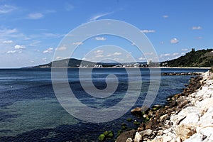 Black Sea coast landscape. Bulgaria