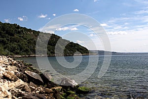 Black Sea coast landscape. Bulgaria