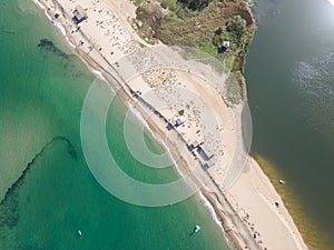 Black sea coast near Veleka Beach, Sinemorets, Bulgaria