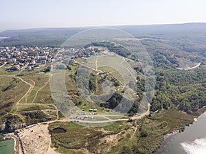 Black sea coast near Veleka Beach, Sinemorets, Bulgaria