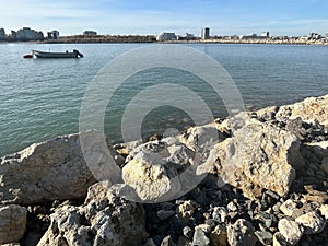 The Black Sea in Constanta city, Romania