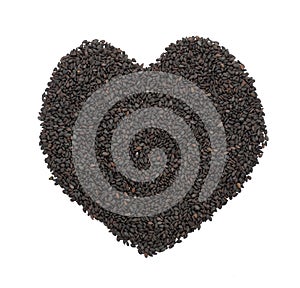 Black Sesame Heart photo