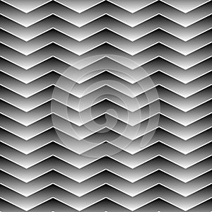 Black shaded seamless geometrical pattern background