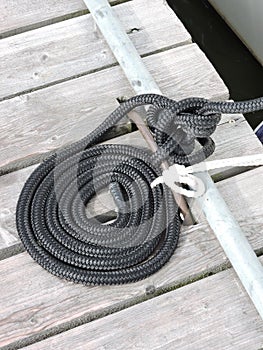 Black ship rope