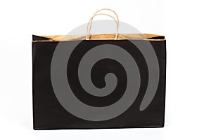 Black shopping bag