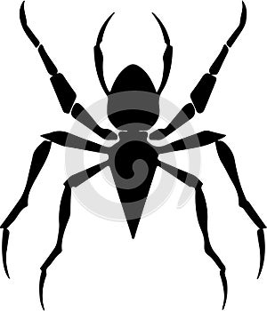 assassinbug Black Silhouette Generative Ai