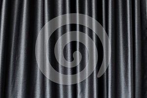 Black Silk Curtains texture background