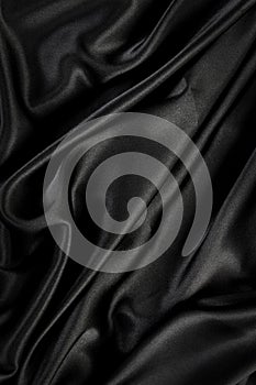 Black silk / velvet cloth