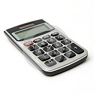 Black and Silver Plastic Calculator