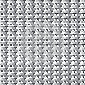 black and silver shade triangle striped with polka dot and diagonal line pattern background